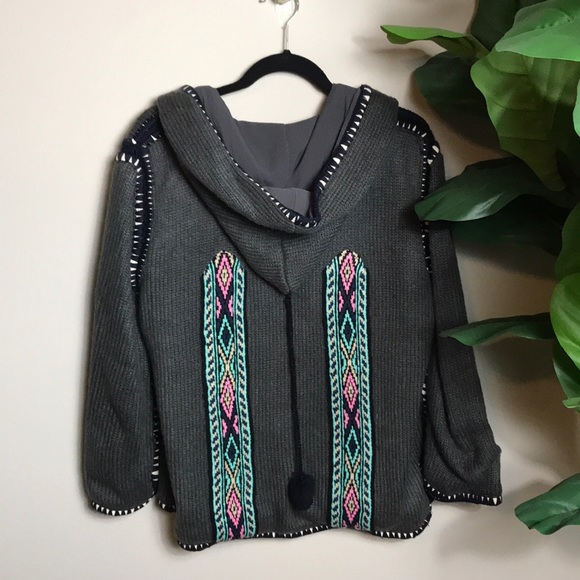 Gypsy 05 Embroidered Sweater Coat - Picture 3 of 3